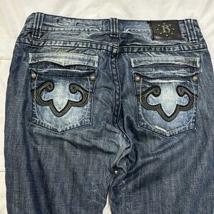 Men’s ReRock Tokyo Distressed Straight Jeans